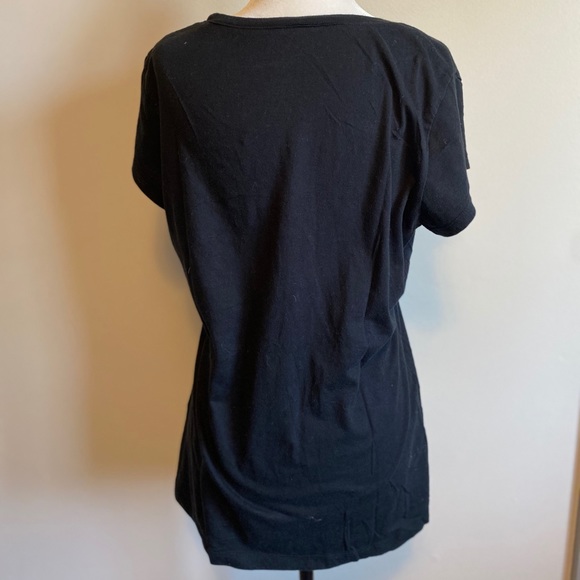 Disney Minnie and Mickey Mouse T-Shirt Black - Picture 5 of 7